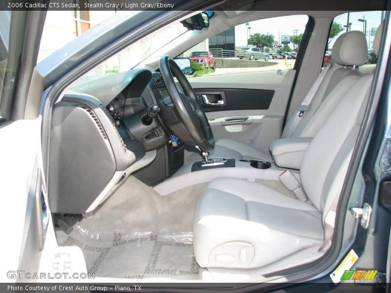 Stealth Gray / Light Gray/Ebony 2006 Cadillac CTS Sedan