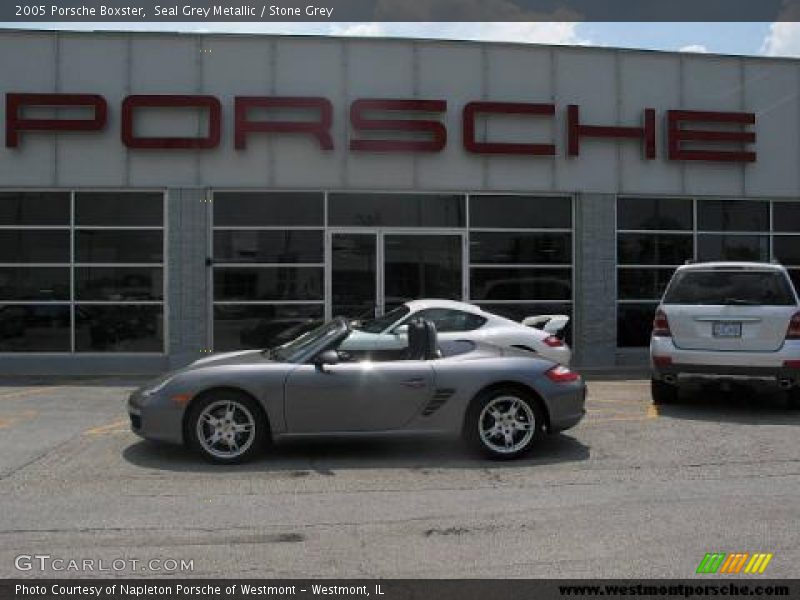 Seal Grey Metallic / Stone Grey 2005 Porsche Boxster