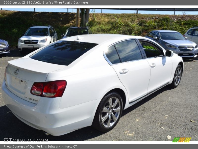 Starfire White Pearl / Cashmere 2009 Lexus GS 350 AWD