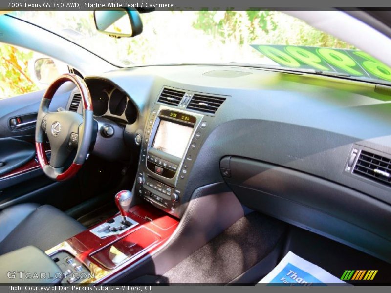Starfire White Pearl / Cashmere 2009 Lexus GS 350 AWD