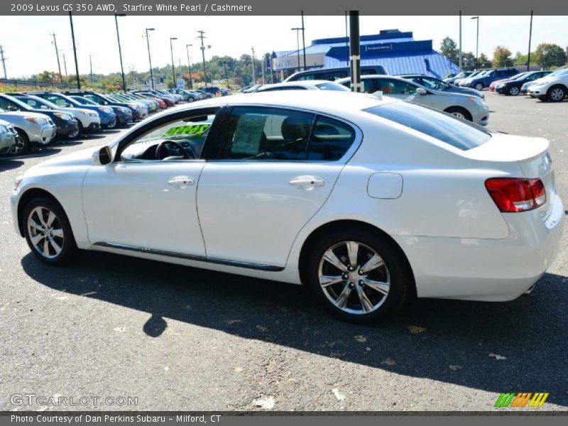 Starfire White Pearl / Cashmere 2009 Lexus GS 350 AWD