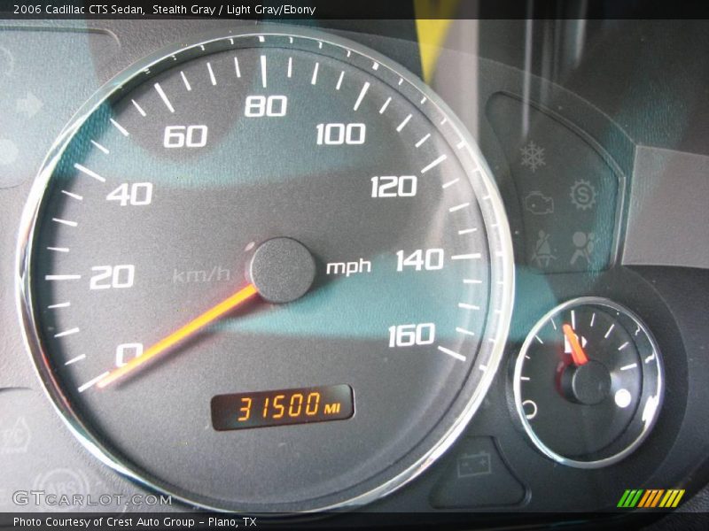 Stealth Gray / Light Gray/Ebony 2006 Cadillac CTS Sedan