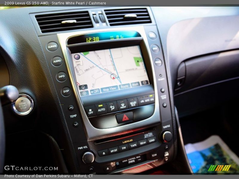 Starfire White Pearl / Cashmere 2009 Lexus GS 350 AWD