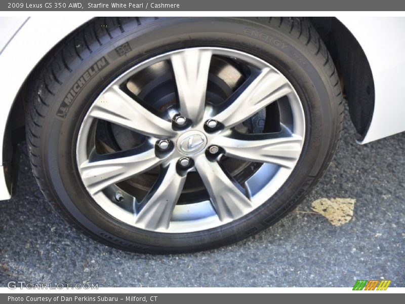 Starfire White Pearl / Cashmere 2009 Lexus GS 350 AWD