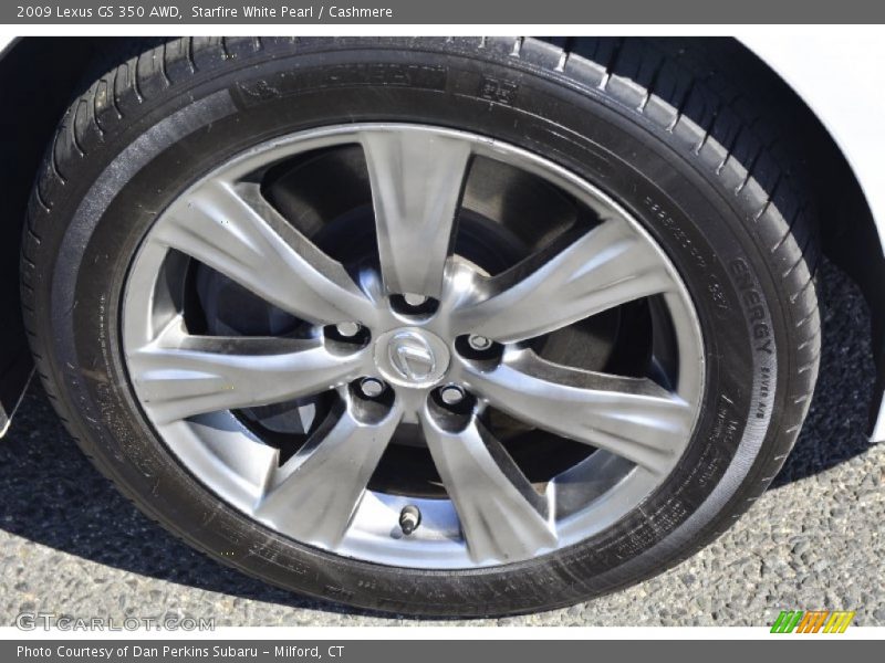 Starfire White Pearl / Cashmere 2009 Lexus GS 350 AWD