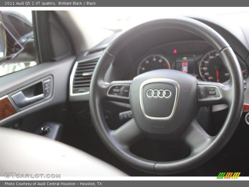 Brilliant Black / Black 2011 Audi Q5 2.0T quattro