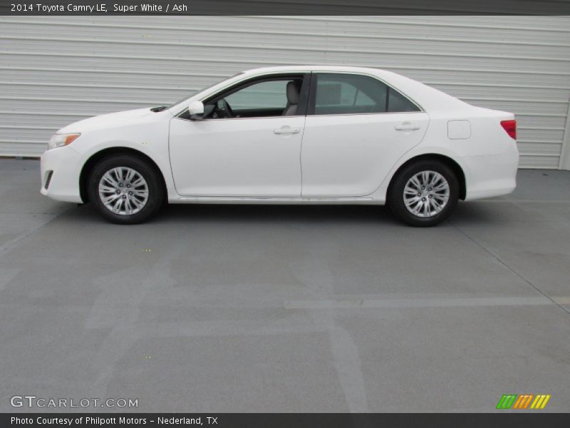 Super White / Ash 2014 Toyota Camry LE