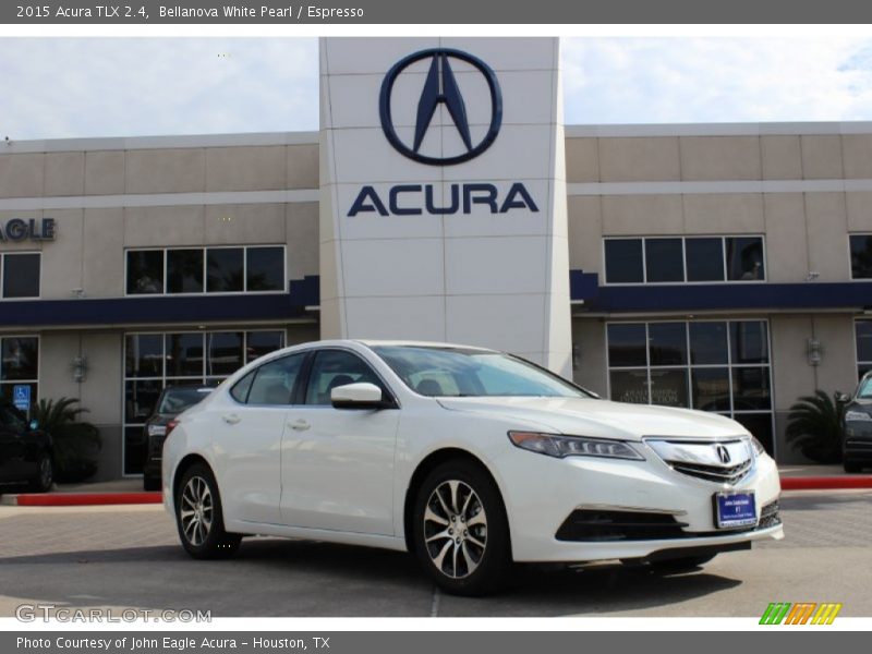Bellanova White Pearl / Espresso 2015 Acura TLX 2.4