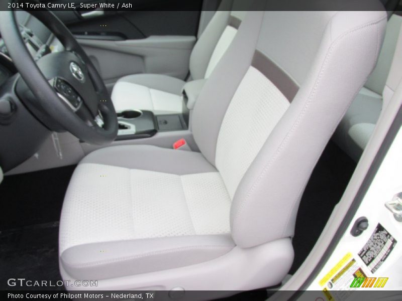 Super White / Ash 2014 Toyota Camry LE