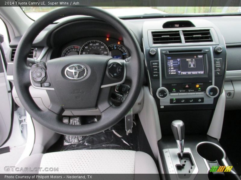 Super White / Ash 2014 Toyota Camry LE