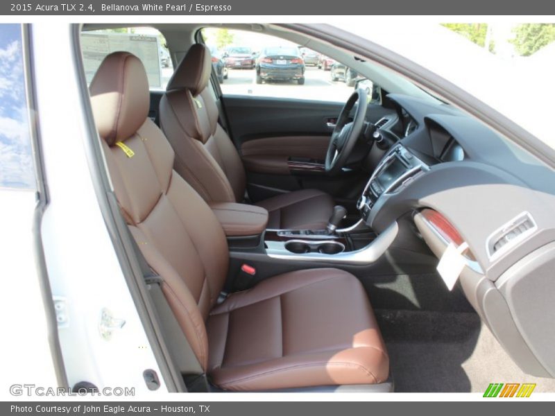 Bellanova White Pearl / Espresso 2015 Acura TLX 2.4