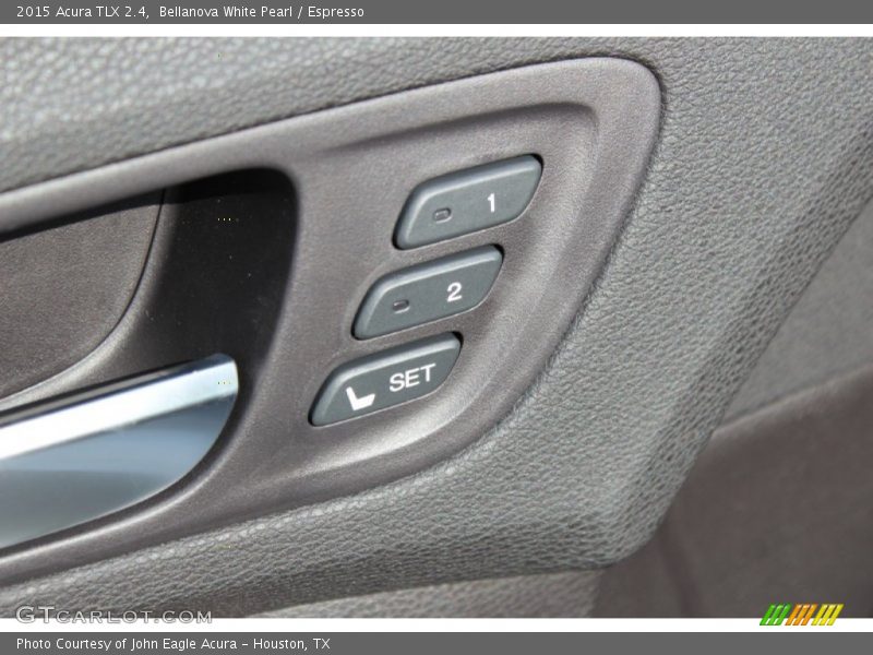Bellanova White Pearl / Espresso 2015 Acura TLX 2.4