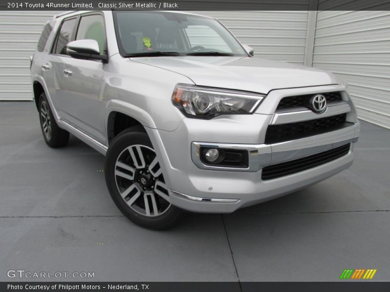 Classic Silver Metallic / Black 2014 Toyota 4Runner Limited