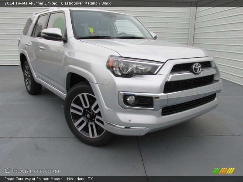 Classic Silver Metallic / Black 2014 Toyota 4Runner Limited