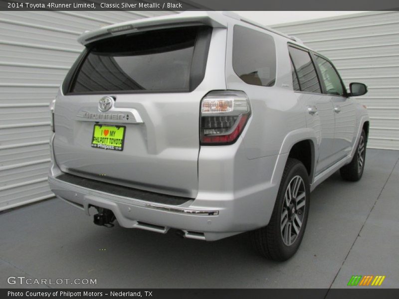 Classic Silver Metallic / Black 2014 Toyota 4Runner Limited