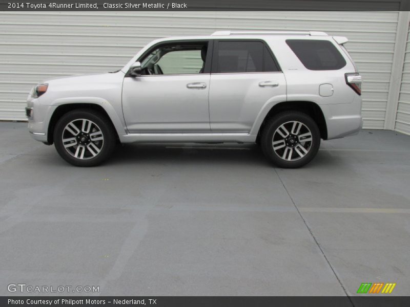 Classic Silver Metallic / Black 2014 Toyota 4Runner Limited
