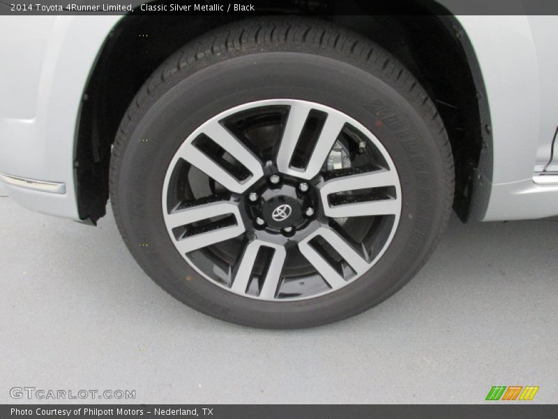 Classic Silver Metallic / Black 2014 Toyota 4Runner Limited