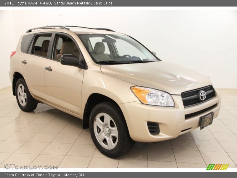 Sandy Beach Metallic / Sand Beige 2011 Toyota RAV4 I4 4WD