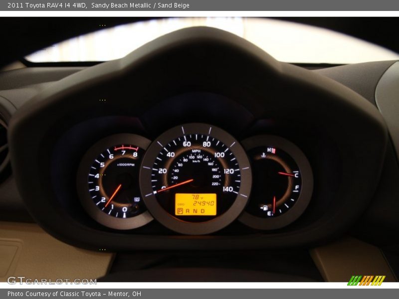 Sandy Beach Metallic / Sand Beige 2011 Toyota RAV4 I4 4WD