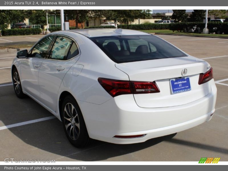 Bellanova White Pearl / Espresso 2015 Acura TLX 2.4