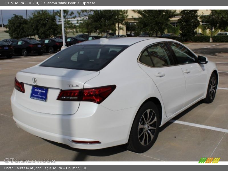 Bellanova White Pearl / Espresso 2015 Acura TLX 2.4