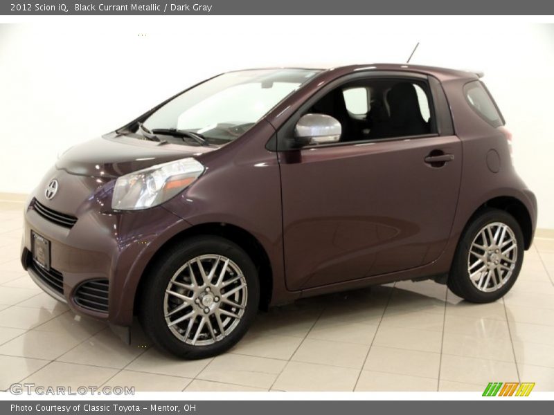 Black Currant Metallic / Dark Gray 2012 Scion iQ