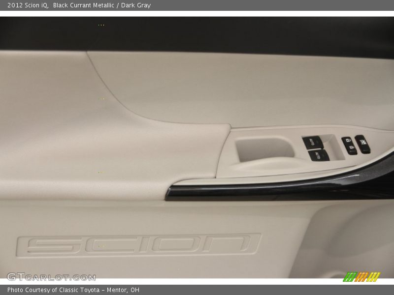 Black Currant Metallic / Dark Gray 2012 Scion iQ