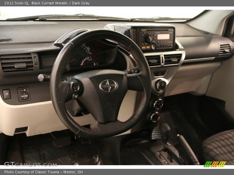 Black Currant Metallic / Dark Gray 2012 Scion iQ