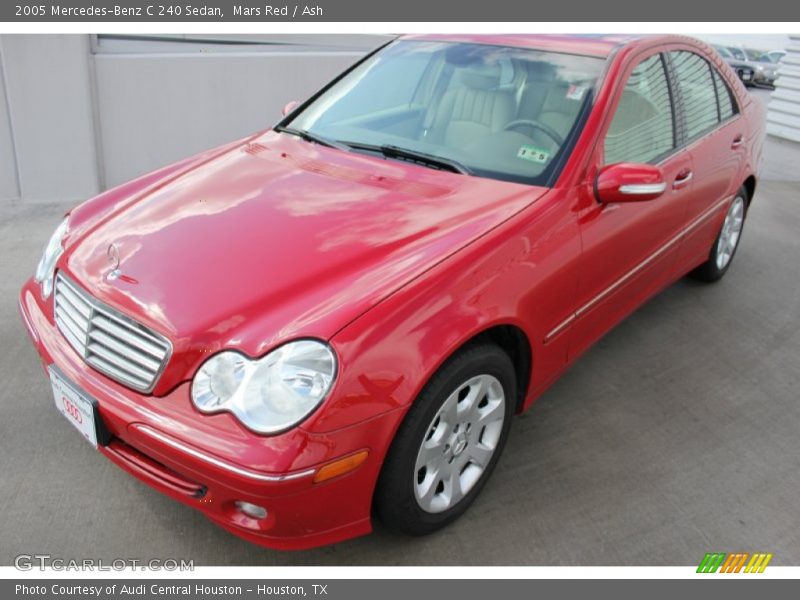 Mars Red / Ash 2005 Mercedes-Benz C 240 Sedan