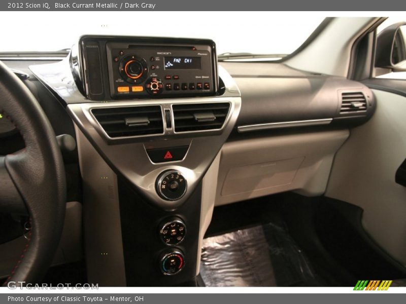 Black Currant Metallic / Dark Gray 2012 Scion iQ