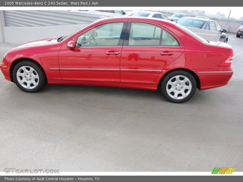 Mars Red / Ash 2005 Mercedes-Benz C 240 Sedan