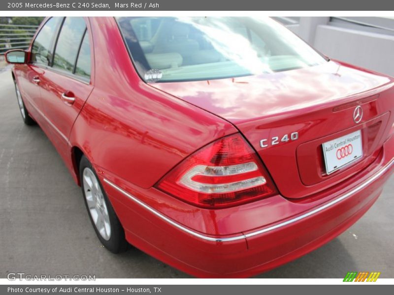 Mars Red / Ash 2005 Mercedes-Benz C 240 Sedan