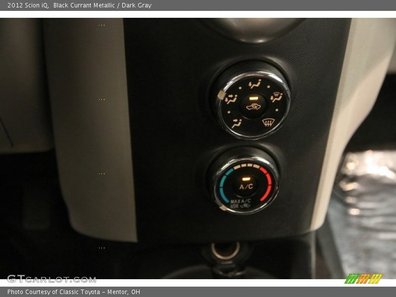 Black Currant Metallic / Dark Gray 2012 Scion iQ