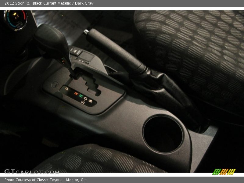 Black Currant Metallic / Dark Gray 2012 Scion iQ