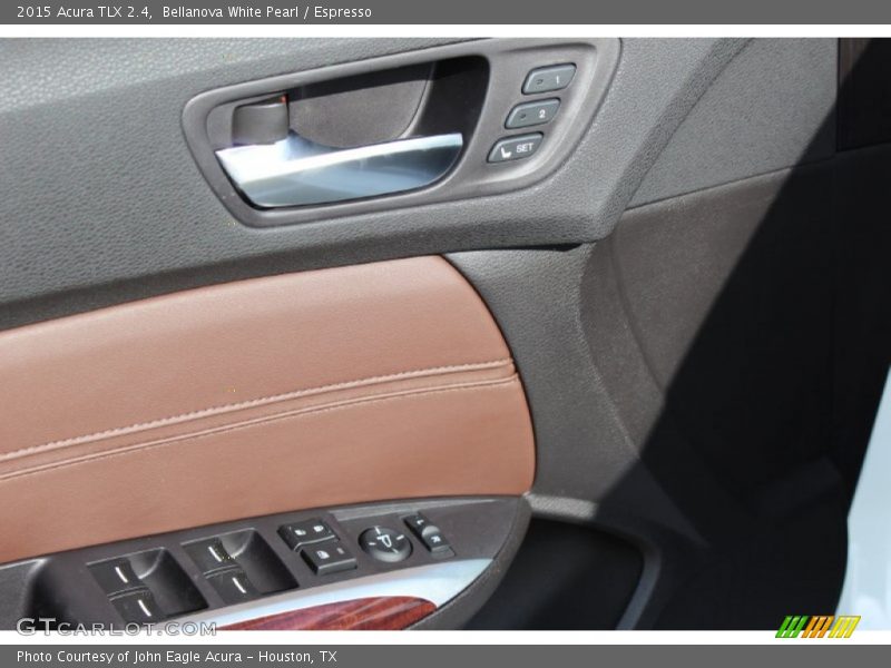 Bellanova White Pearl / Espresso 2015 Acura TLX 2.4