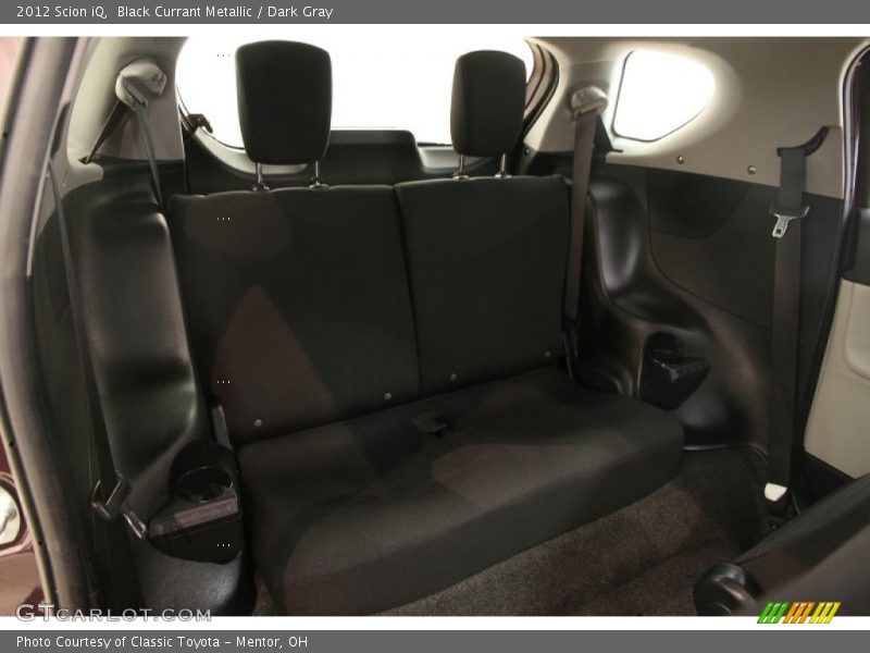 Black Currant Metallic / Dark Gray 2012 Scion iQ