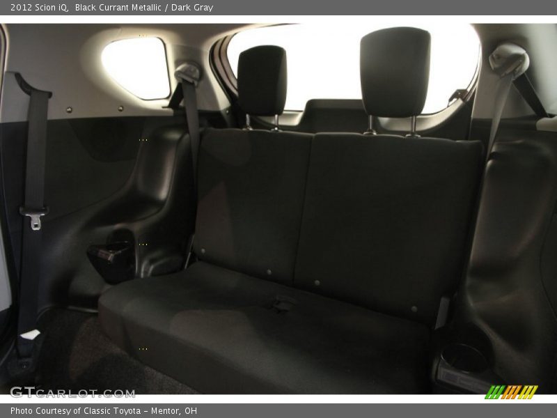 Black Currant Metallic / Dark Gray 2012 Scion iQ