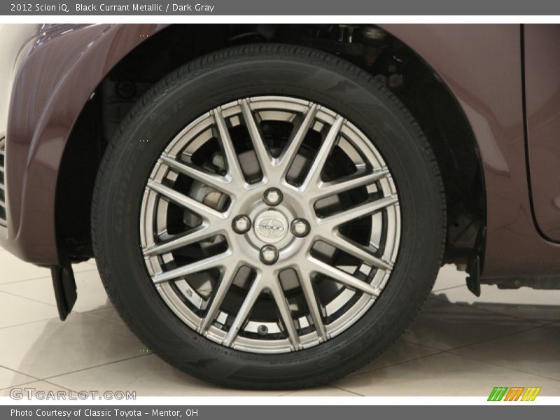 Black Currant Metallic / Dark Gray 2012 Scion iQ