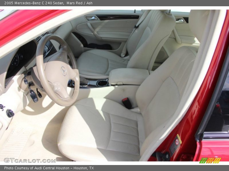 Mars Red / Ash 2005 Mercedes-Benz C 240 Sedan