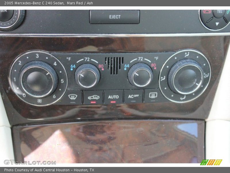Mars Red / Ash 2005 Mercedes-Benz C 240 Sedan