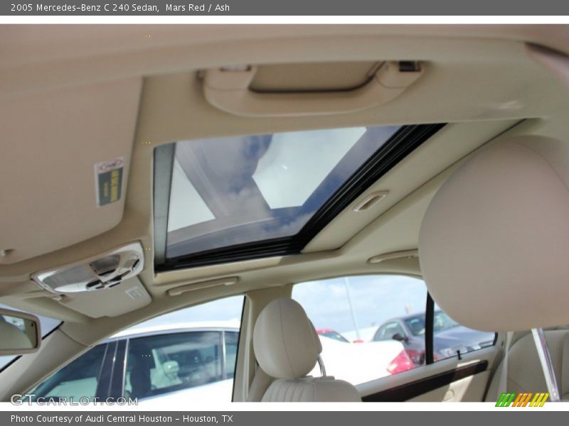 Mars Red / Ash 2005 Mercedes-Benz C 240 Sedan