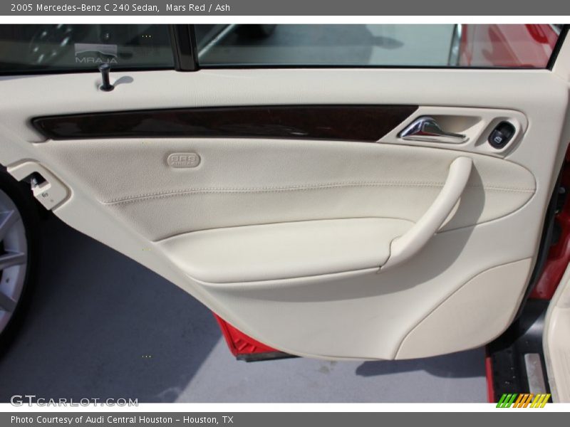 Mars Red / Ash 2005 Mercedes-Benz C 240 Sedan