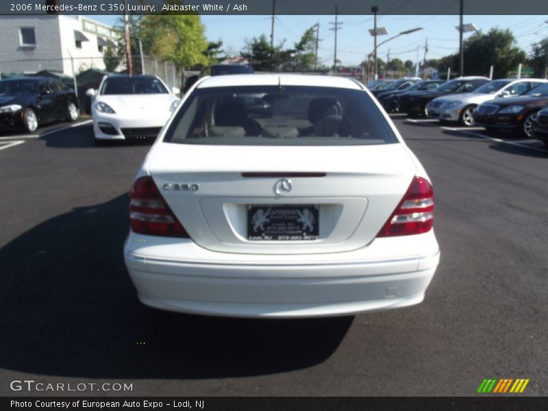 Alabaster White / Ash 2006 Mercedes-Benz C 350 Luxury