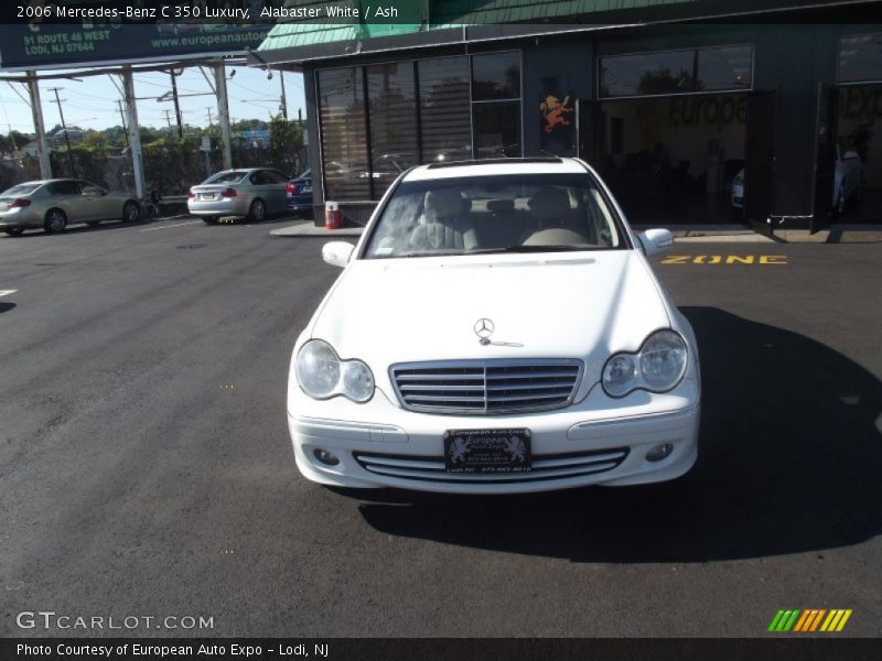 Alabaster White / Ash 2006 Mercedes-Benz C 350 Luxury