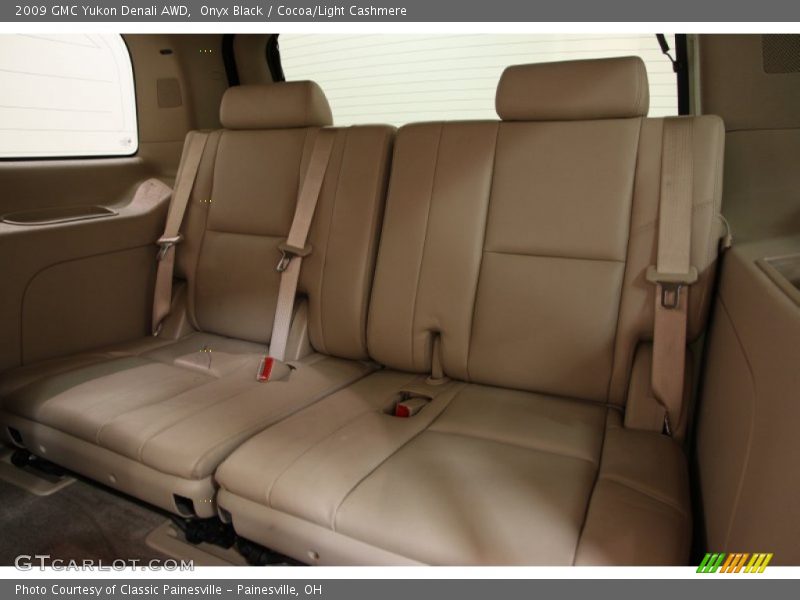 Onyx Black / Cocoa/Light Cashmere 2009 GMC Yukon Denali AWD