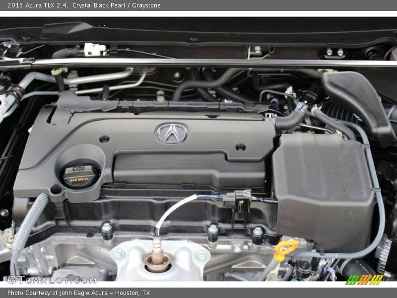 Crystal Black Pearl / Graystone 2015 Acura TLX 2.4