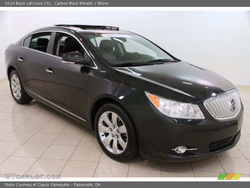 Carbon Black Metallic / Ebony 2010 Buick LaCrosse CXL