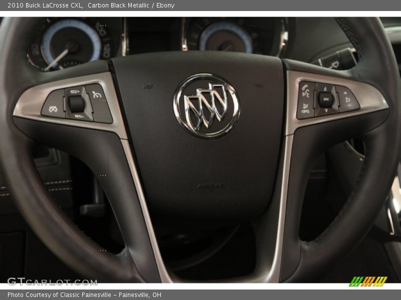 Carbon Black Metallic / Ebony 2010 Buick LaCrosse CXL