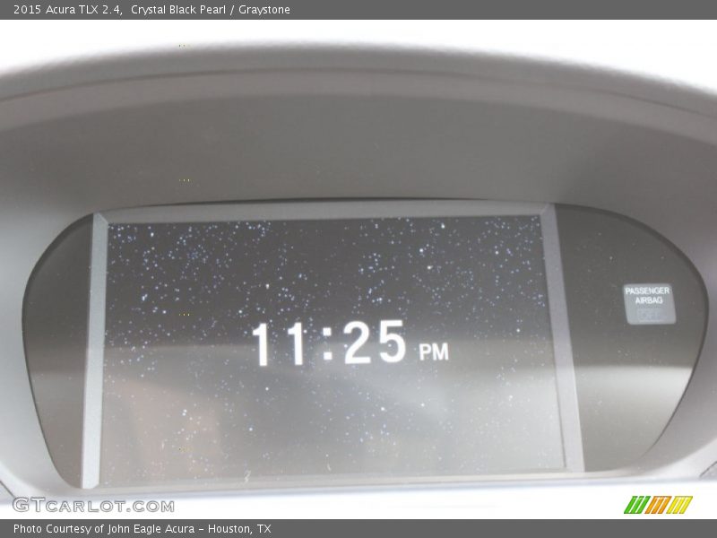 Crystal Black Pearl / Graystone 2015 Acura TLX 2.4