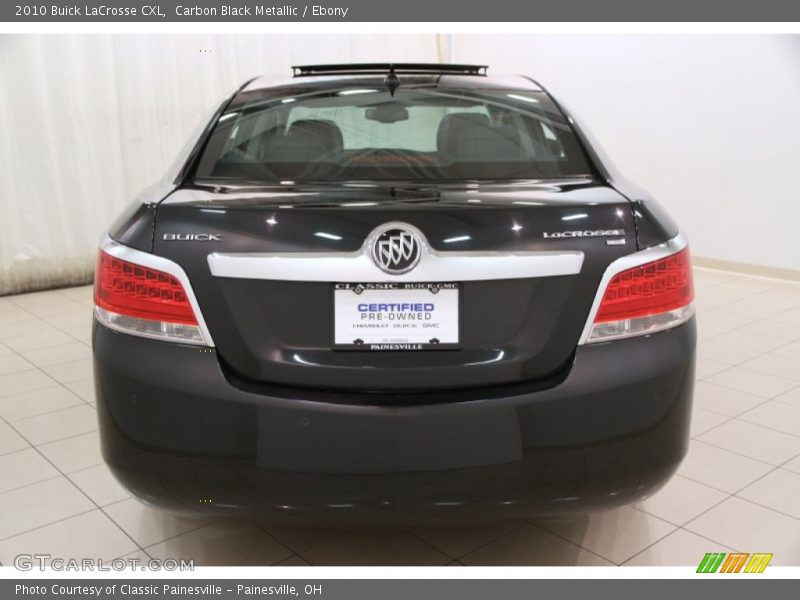 Carbon Black Metallic / Ebony 2010 Buick LaCrosse CXL